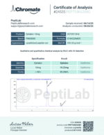 Epitalon 10mg - 99% Pure | PeptiLab - Image 2
