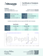 TB-500 10mg - 99% Pure | PeptiLab - Image 2