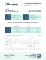 Tesamorelin 10mg - 99% Pure | PeptiLab - Image 2